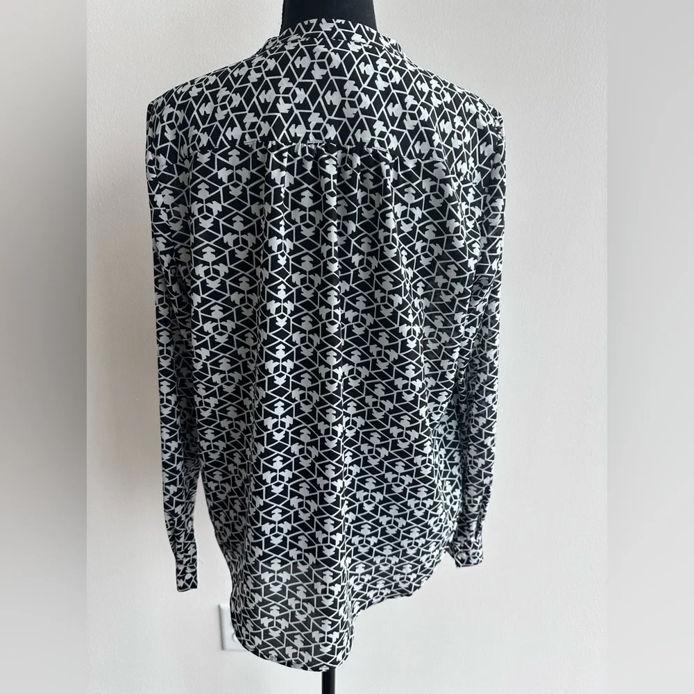 J.Crew Patterned Blouse